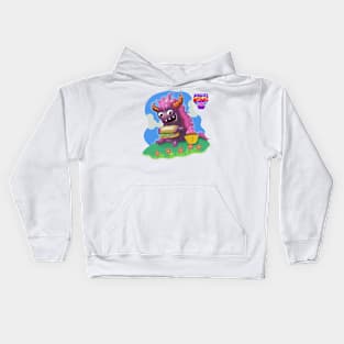 Lunch break! Kids Hoodie